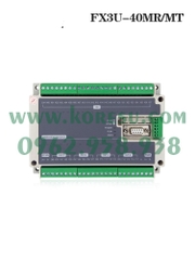 Bảng điều khiển 3Ucông nghiệp PLC trong nước Bộ điều khiển bước trục FX1N/2N/-24/40/60/MR/MT/4/6   (65330-38)