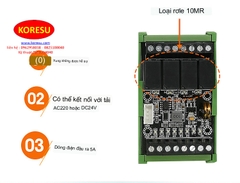 Bảng mạch PLC 6MR FX1N-10MR , Mô - Đun PLC giám sát trực tiếp sanling (653301-6)