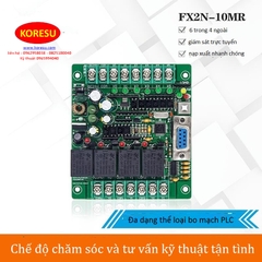 Bo mạch PLC FX2N-10MR , bảng mạch plc - bộ điều khiển PLC giá rẻ cho dân lập trình (653301-2)