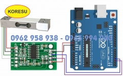 Bộ Cảm Biến Cân Nặng Loadcell 20kg + Khung Bàn Cân Mica (CB002)