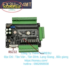 PLC Bộ điều khiển lập trình FX3U-24MT tương thích với phần mềm Mitsubishi (LC0007)