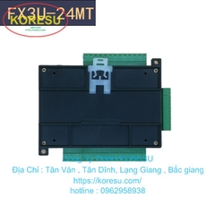 PLC Bộ điều khiển lập trình FX3U-24MT tương thích với phần mềm Mitsubishi (LC0007)