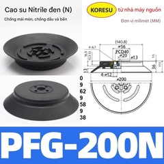 Phụ kiện cánh tay robot gắp các sản phẩm lớn, Cọc hút lớn ZPX ren M22*1.5