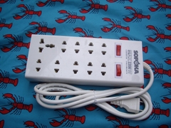 Ô 10 chân cắm,lõi chịu nhiệt