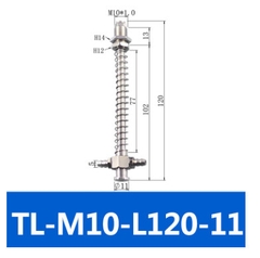 Cọc hút khí TL Ren cố định M10*1 dài 15mm. phụ kiện công nghệ hút khí nén.