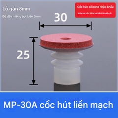 Cốc chân không xốp đỏ – Hút màn hình, kính, kim loại không để lại dấu vết