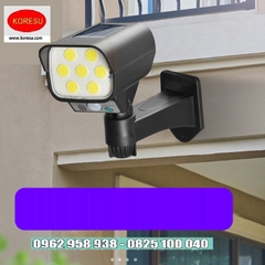 đèn tường mô phỏng camera giám sát cảm biến sử dụng pin năng lượng mặt trời , ánh sáng mạnh chống trộm, điều khiển từ xa,đèn giám sát không dây,chống nắng mưa nước