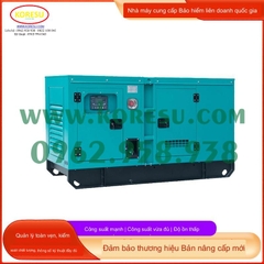 Bộ máy phát điện Diesel 30/50/100/150/200/300/400/500KW Bộ máy phát điện không tiếng ồn dành cho công ty / doanh nghiệp / nhà máy , Siêu sale mùa mất điện (Mpd3001)