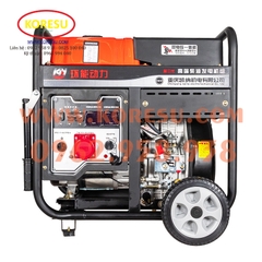 Máy phát điện diesel , chạy dầu 3KW , 5KW 1 pha ngoài trời 220V / Siêu sale mùa mất điện (MPĐ1001)