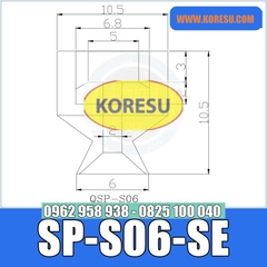 Nùn Hút Cao Su Tĩnh Điện 3 Lớp SP-S Chất Lượng Cao