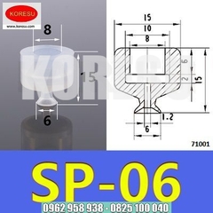 Núm Hút Cao Su 1 Ngăn Xuất Khẩu SP06-50