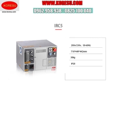 Robot sáu trục công nghiệp ABB IRB1200 tải trọng 5kg xử lý, bốc dỡ phụ kiện bộ điều khiển bằng khí nén