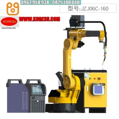 JZJ06C-160 Robot công nghiệp hàn đa năng Bộ điều khiển sáu trục Dây chuyền sản xuất hoàn toàn tự động 90015