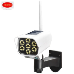 đèn tường mô phỏng camera giám sát cảm biến sử dụng pin năng lượng mặt trời , ánh sáng mạnh chống trộm, điều khiển từ xa,đèn giám sát không dây,chống nắng mưa nước