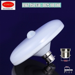 Đèn LED UFO cảm ứng cơ thể con người, cảm ứng radar, cảm biến âm thanh, và ánh sáng dùng cho hành lang, nhà để xe