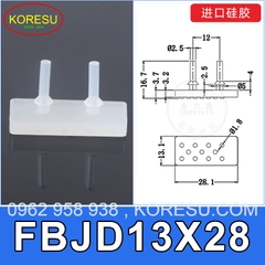 Đế hút cao su silicone nitrile cao su khí nén nhập khẩu tùy chỉnh phi tiêu chuẩn (S6005)