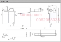 Xi lanh điện LX100