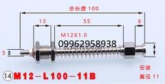 Cọc hút khí TS-11, ren cố định M10 dài 15mm.