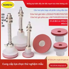 Cốc chân không xốp đỏ – Hút màn hình, kính, kim loại không để lại dấu vết