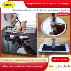 Cốc chân không xốp đỏ – Hút màn hình, kính, kim loại không để lại dấu vết