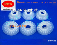 Núm hút cao su silicon 68mm