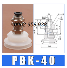 Robot cốc hút chân không PBK