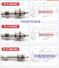 Thân Giác Hút Cọc Hút Chân Không TS-11-M12*1.0