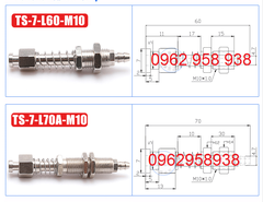 Thân giác hút cọc hút chân không TS-7- M10