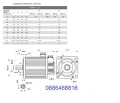 Động cơ Servo và Driver 130ST-M07725, AASD-30A.