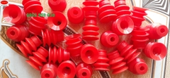Núm hút cao su silicon 3 ngăn, giác hút chân không Star 3 ngăn dùng cho cọc hút đầu bắt núm 8mm
