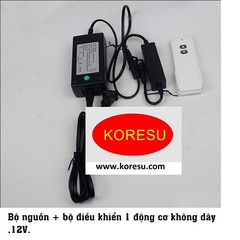 Bộ Nguồn  chuyển đổi  điện 220V sang 12v-  24V và Công tắc điều khiển xilanh điện có dây Đk 1 xi lanh điện