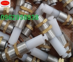 Cọc hút chân không M16*1. Đầu nhún nhựa.