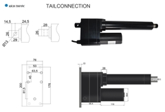 Thiết bị nâng hạ tự động trong xe nâng, dàn năng lượng mặt trời, xe ô tô YNY-04 ( LX700)