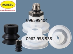 Cốc hút cao su 2 ngăn, núm hút cao su công nghiệp ZP3 loại 2 ngăn (có gạch hoa trong núm)