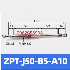 Thân hút khí nén SMC , cọc hút ZPT ren cố định M10 thích hợp cho núm hút ZP.