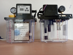 BÌNH BƠM DẦU TỰ ĐỘNG cho máy CNC, màn hình kép , có đồng hồ,