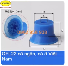 Núm hút mở miệng túi Ninol , giác hút màng bóng ninol QFL