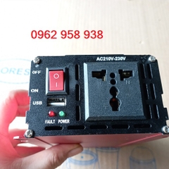 Bộ chuyển đổi từ điện 60v trong bình ắc quy xe điện sang điện 220v dùng sinh hoạt gia đình , máy hàn.