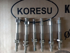 Cọc hút chân không hành trình nhún 20mm, đầu bắt núm hút tuỳ chỉnh