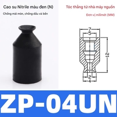 Núm Hút Chân Không ZP dạng 1 ngăn nhún- Giải Pháp Tối Ưu Cho Robot Công Nghiệp