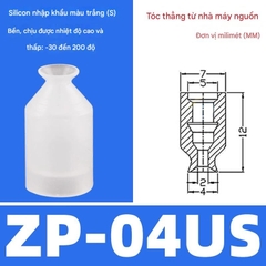 Núm Hút Chân Không ZP dạng 1 ngăn nhún- Giải Pháp Tối Ưu Cho Robot Công Nghiệp