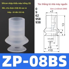 Giác Hút Chân Không Robot ZP có 2 ngăn nhún- Ứng Dụng vào hút gắp sản phẩm công nghiệp