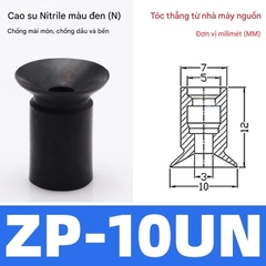 Cốc hút chân không ZP-U | Nhiều size từ ZP-02U đến ZP-50U | Hấp phụ mạnh, gắn robot tự động