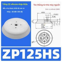 Giác hút chân không ZP-H, núm hút cao su hút gạch, kính, kim loại – bám chắc,