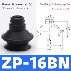 Giác Hút Chân Không Robot ZP có 2 ngăn nhún- Ứng Dụng vào hút gắp sản phẩm công nghiệp