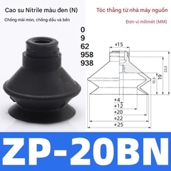 Giác Hút Chân Không Robot ZP có 2 ngăn nhún- Ứng Dụng vào hút gắp sản phẩm công nghiệp