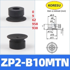 Núm hút cao su chất lương cao ZP2-B15MT MỚI
