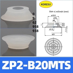 Núm hút cao su chất lương cao ZP2-B15MT MỚI