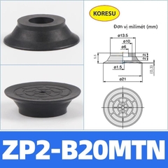 Núm hút cao su chất lương cao ZP2-B15MT MỚI