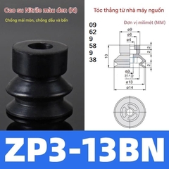 Cọc hút Zp3-L100- M10  gắn kết vào núm hút Zp2, ZP3
